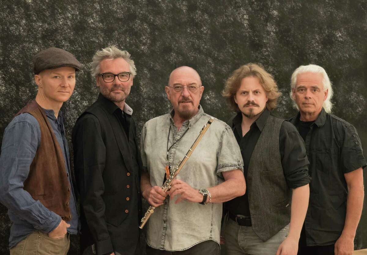 Ian Anderson, center, and band will be at Oakdale Sept. 12.