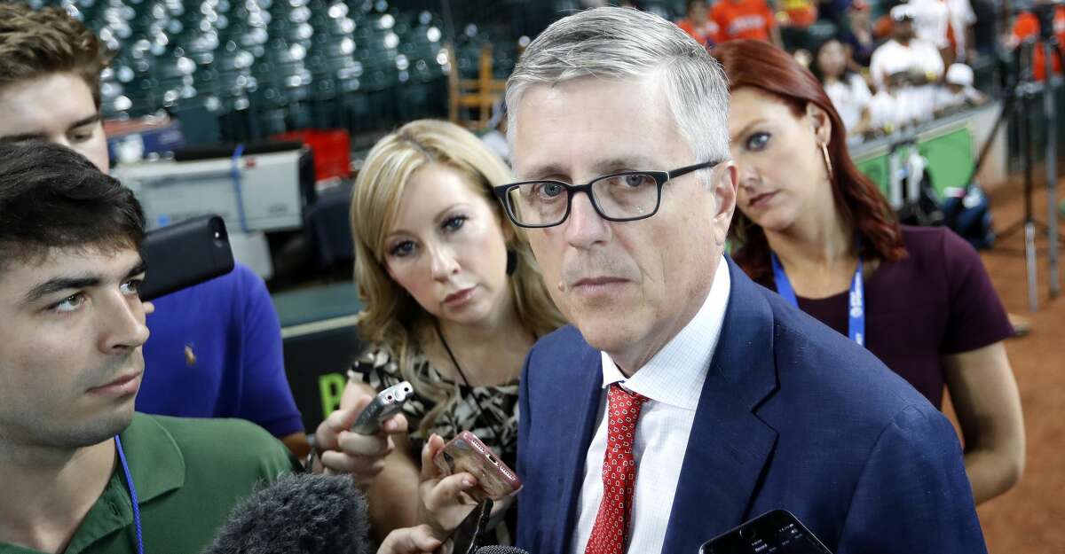 PHOTOS: Astros game-by-game Houston Astros GM Jeff Luhnow talks with the media at Minute Maid Park, Wednesday, July 11, 2018, in Houston, about the demotion of relief pitcher Ken Giles, whose poor performance in the ninth inning of Tuesday's game became newsworthy. ( Karen Warren / Houston Chronicle ) Browse through the photos to see how the Astros have fared in each game this season.