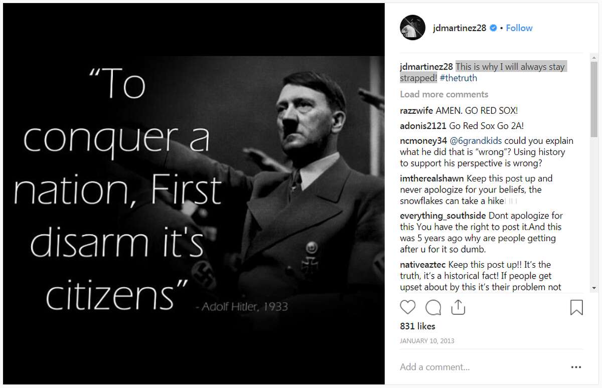 Former Houston Astros player addresses Adolf Hitler image posted on