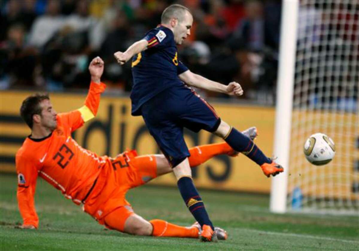 World Cup Final Spain beats Netherlands 10