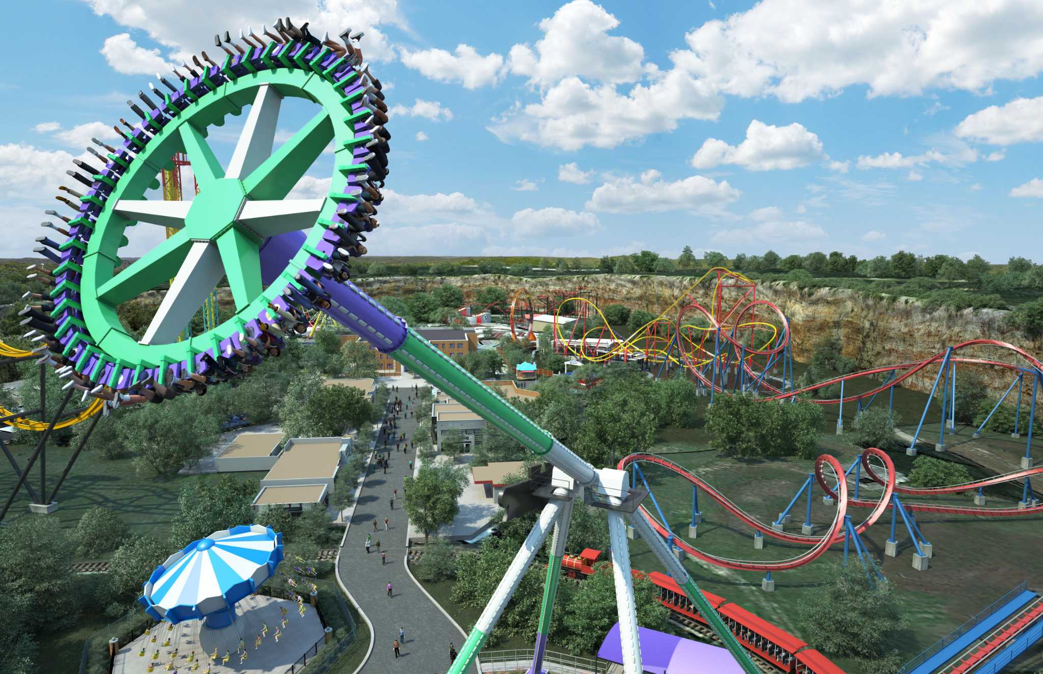 Six Flags Fiesta Texas To Open Joker Ride In 2019