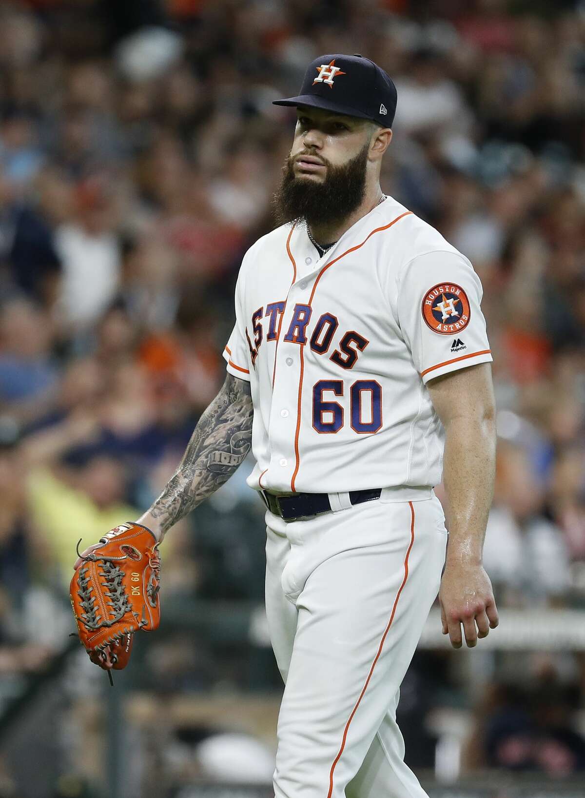 Houston Astros Dallas Keuchel Majestic Official Cool Base Player