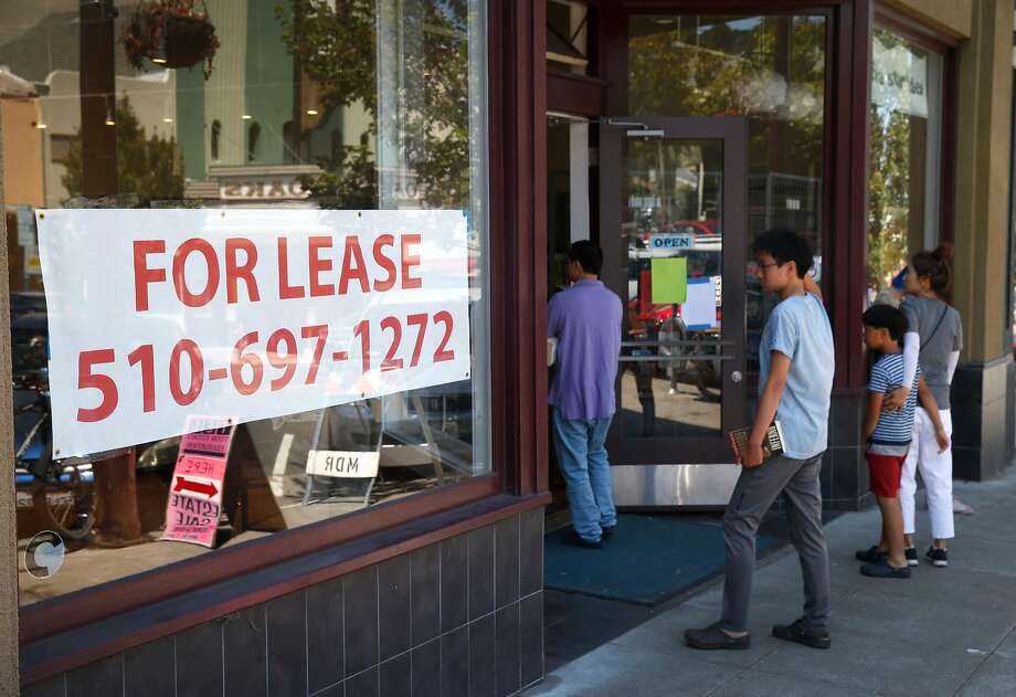 Customers arrive for a liquidation sale at Five Star Video in Berkeley, Calif. on Saturday, July 14, 2018 which closed its doors last month. Photo: Paul Chinn / The Chronicle