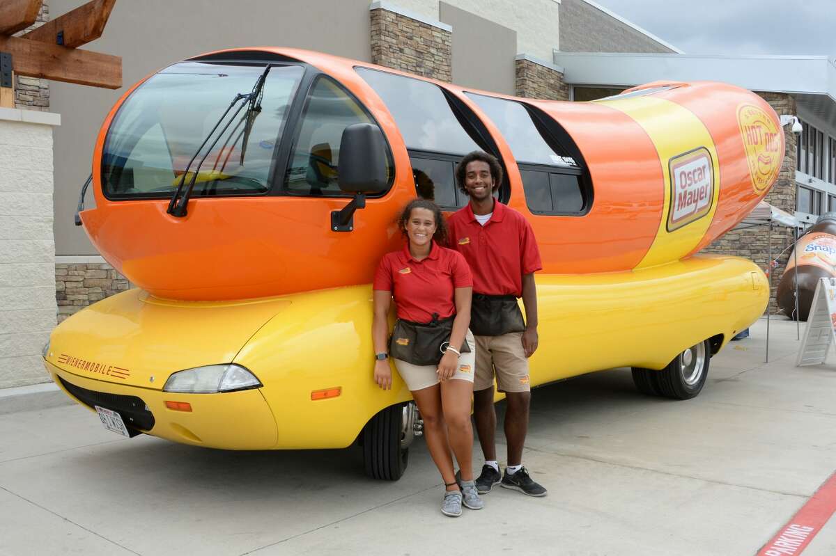 Oscar Mayer Wienermobile Makes Appearance In Houston 