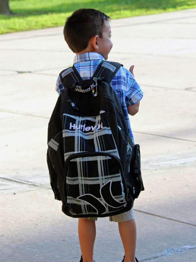 first day of school backpack