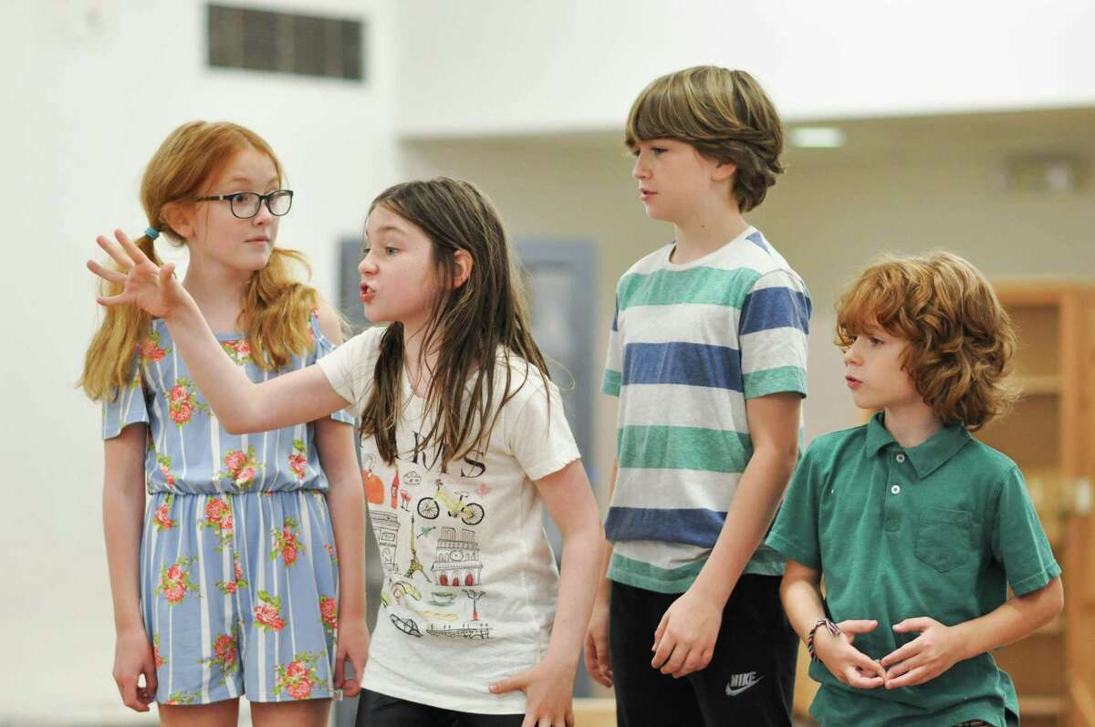 The youth actors in "Making Believe," from left, are  Sloane Wolfe, Alexa Skye Swinton, Roman Malenda and RJ Vercellone.