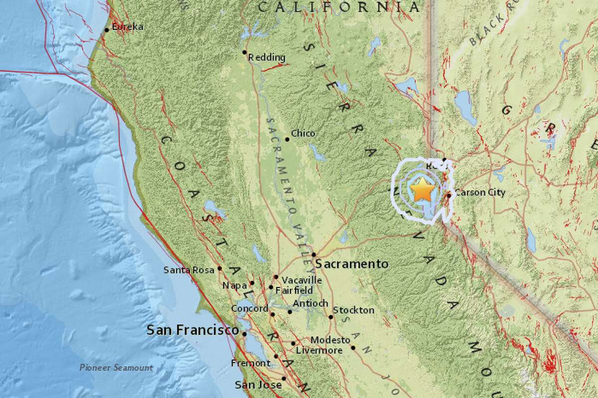 Magnitude 3.8 earthquake strikes near Tahoe Vista, CA