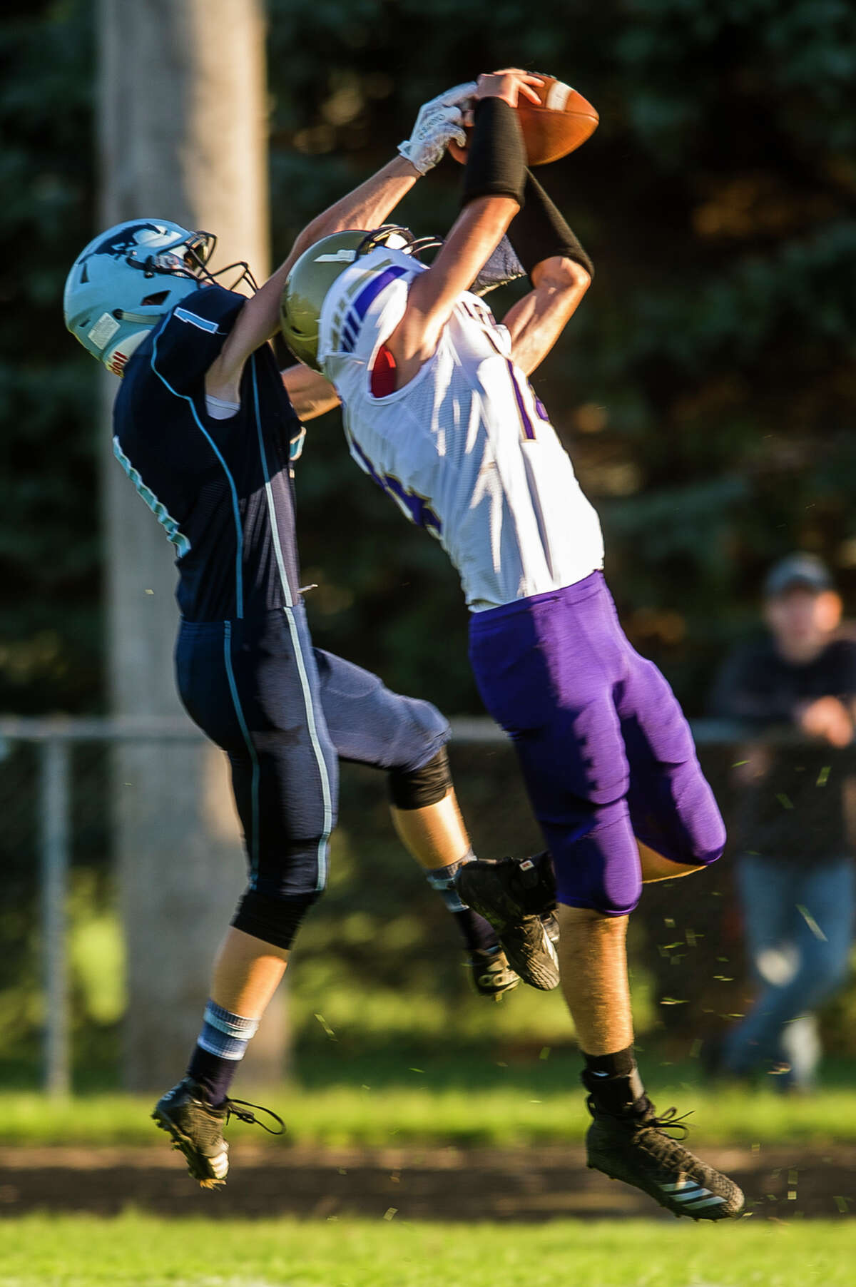 Meridian vs. Farwell football Aug. 30, 2018