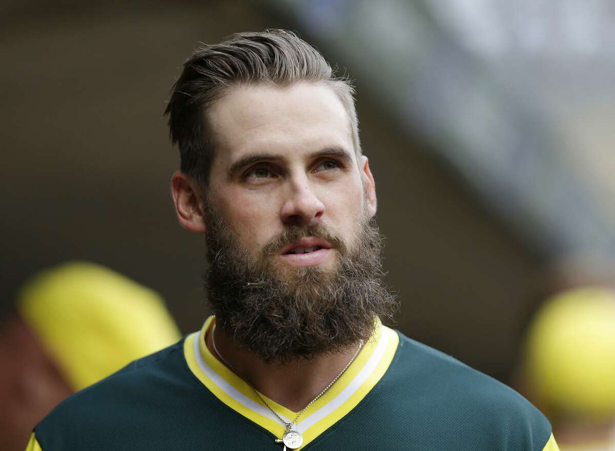 A's send Nick Martini down briefly; Dustin Fowler likely back Friday