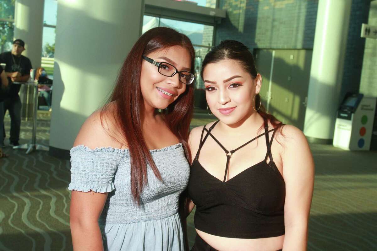 Fans attending the Bad Bunny Concert at Smart Financial Centre at Sugar Land.