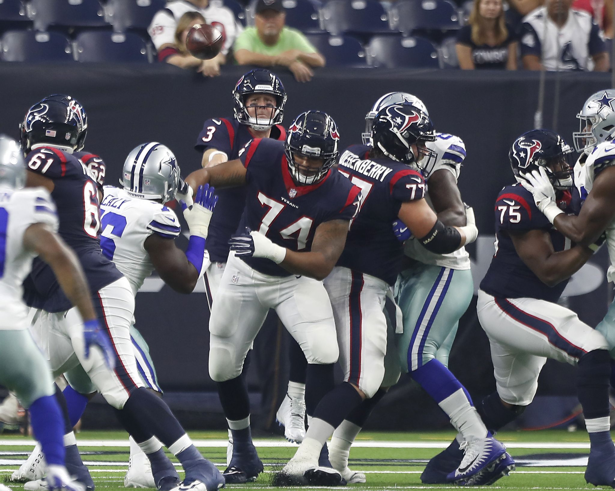 Texans rookie RB Terry Swanson scores touchdown in bid for roster spot