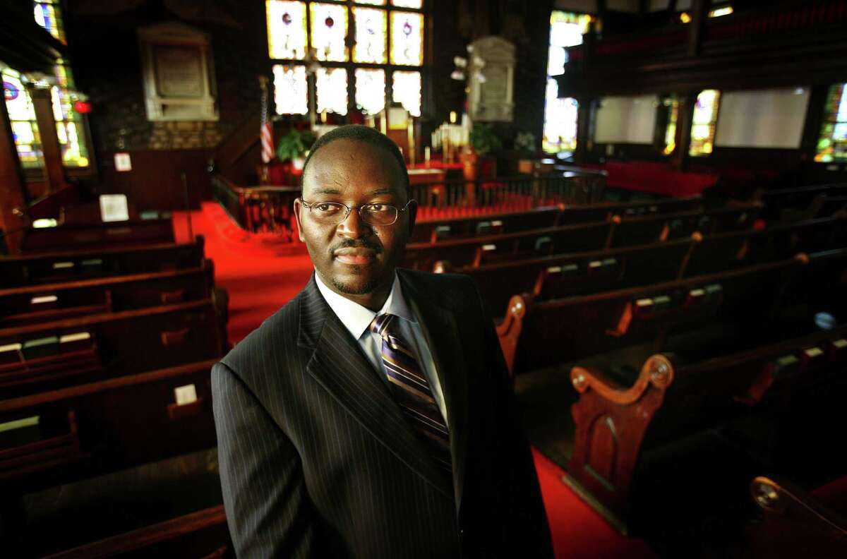 A Nov. 22, 2010 photo shows the Rev. Clementa Pinckney at Emanuel AME Church in Charleston, S.C. Pinckney, a Ridgeland Democrat and pastor at Mother Emanuel AME Church, died Wednesday, June 17, 2015, in the mass shooting at the church. (Grace Beahm/The Post and Courier via AP)