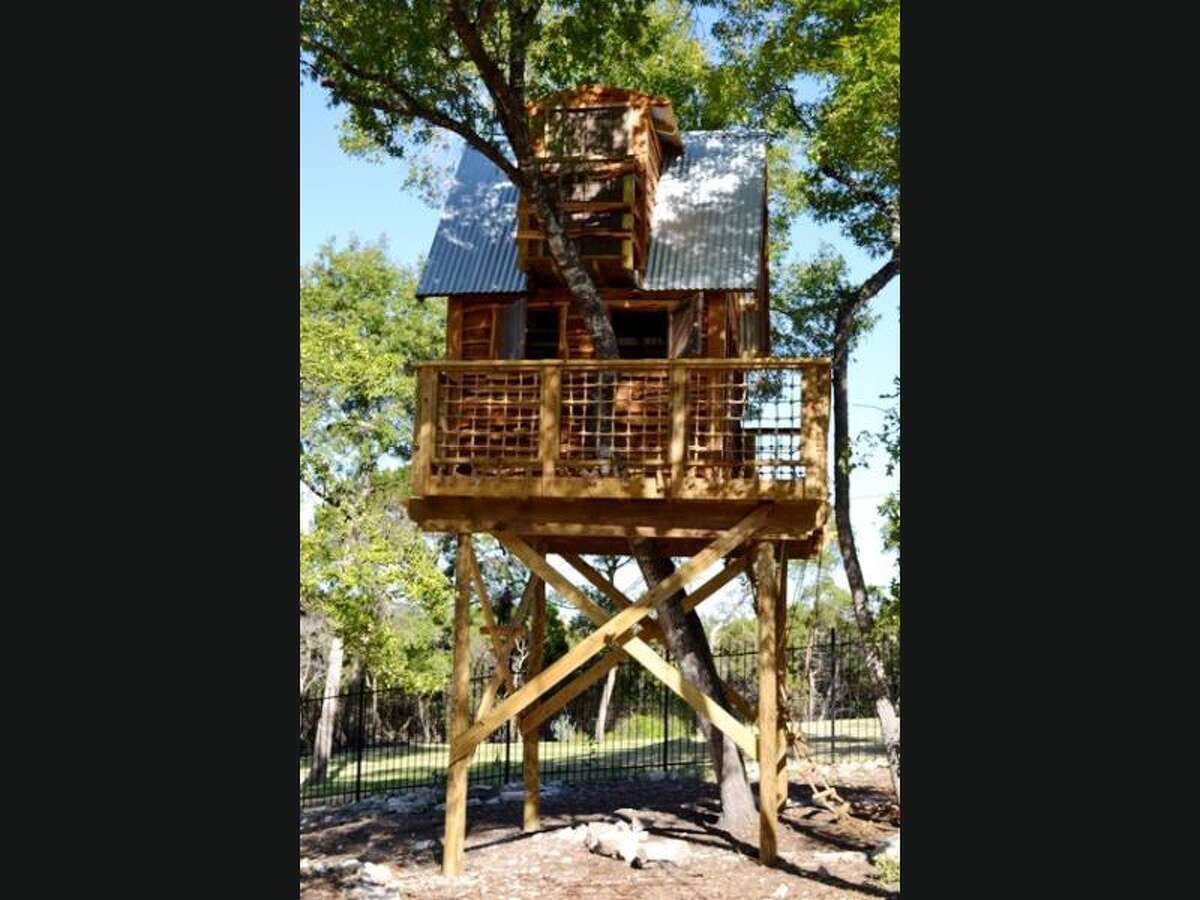 San Antoniobased treehouse builders hanging lavish hangouts in trees
