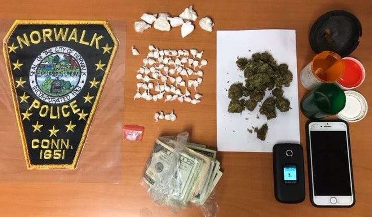 Police seized 45.3 grams of crack cocaine and cocaine, 15.36 grams of pot, two ecstasy pills and $353 in cash.