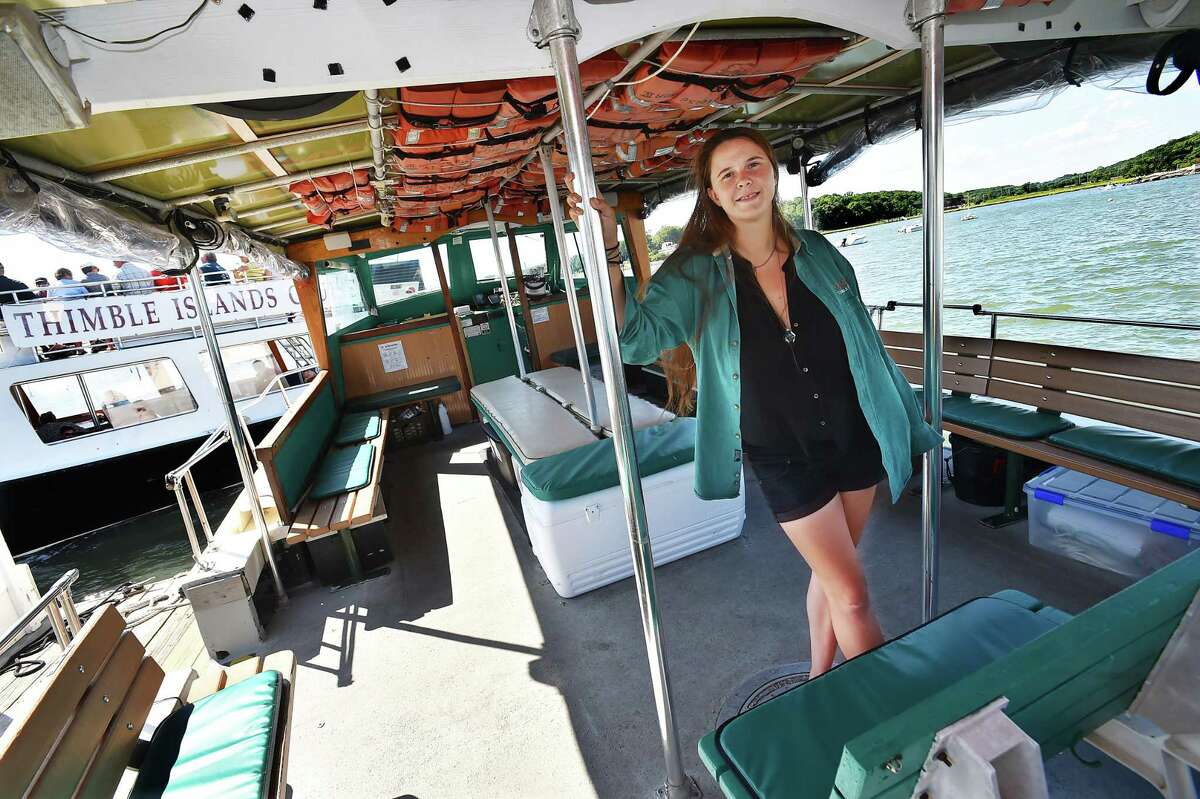 Anna Milne thrives as captain of Thimble Island Cruise’s Volsunga IV