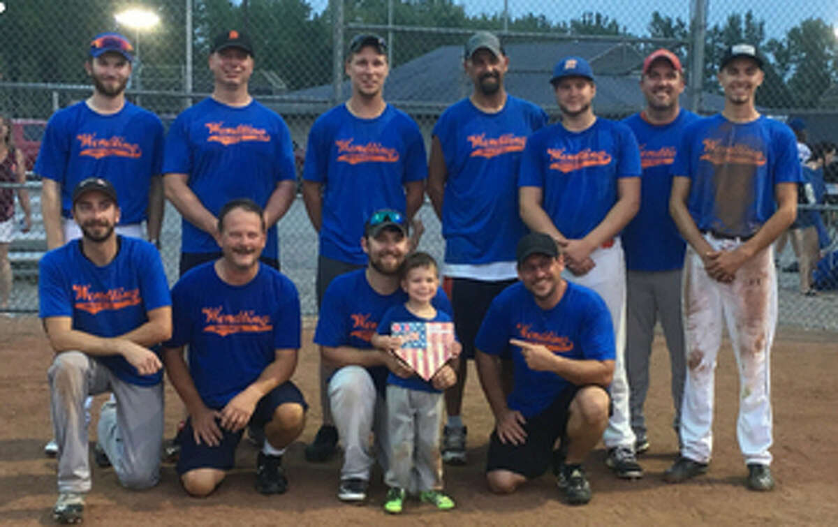 Team photos of Midland Softball Association league champions