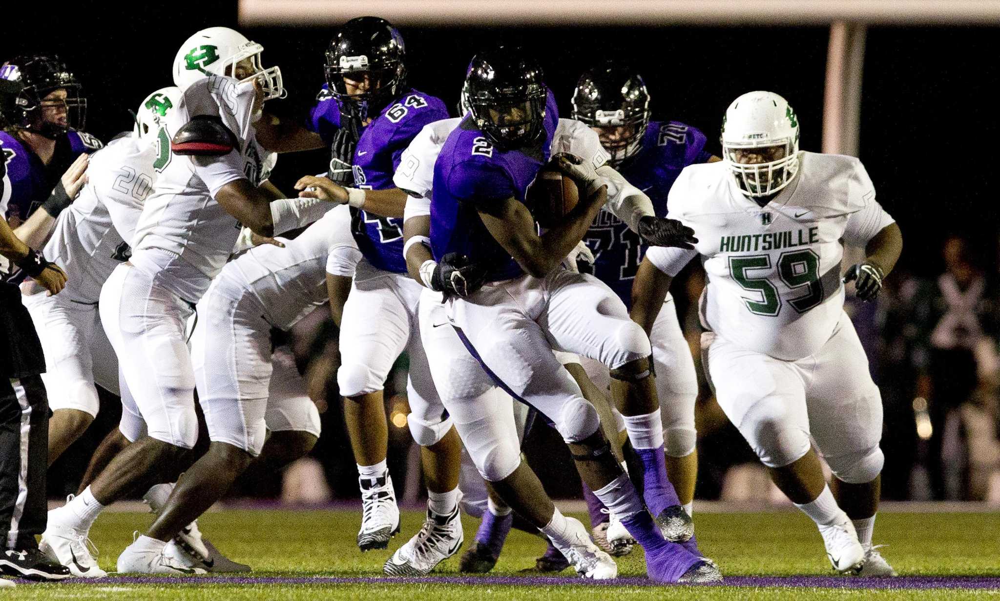 FOOTBALL Huntsville scores two fourth quarter touchdowns to down