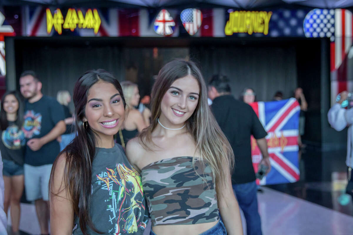 San Antonio rock fans threw it back and jammed to their favorite hits when Journey and Def Leppard performed on Friday, Aug. 31, 2018 at the AT&T Center.