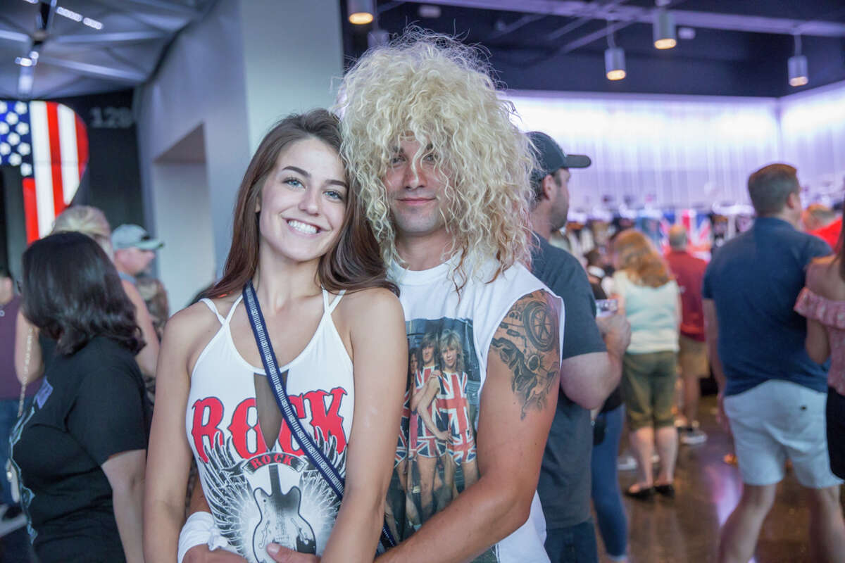 San Antonio rock fans threw it back and jammed to their favorite hits when Journey and Def Leppard performed on Friday, Aug. 31, 2018 at the AT&T Center.