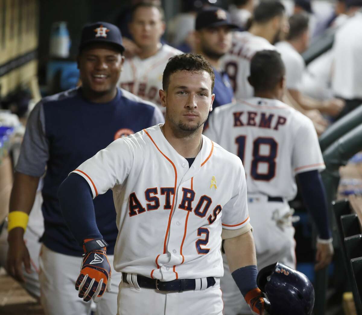 From making the dugout camera stare his calling card to his on-field success, 2018 was quite the memorable season for Alex Bregman.