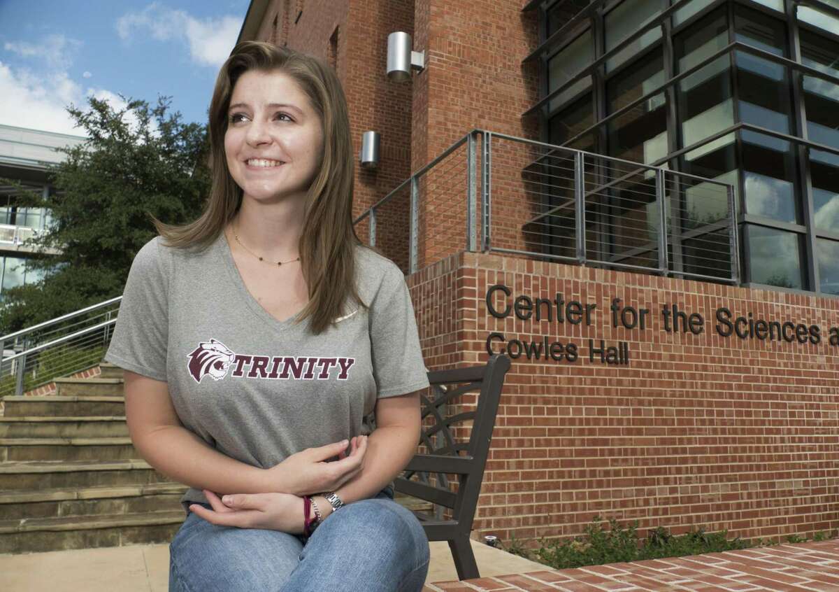 Nia Clements, freshman at Trinity University, is interested in finding cures and treatments for cancer. Several family members have suffered from the disease.