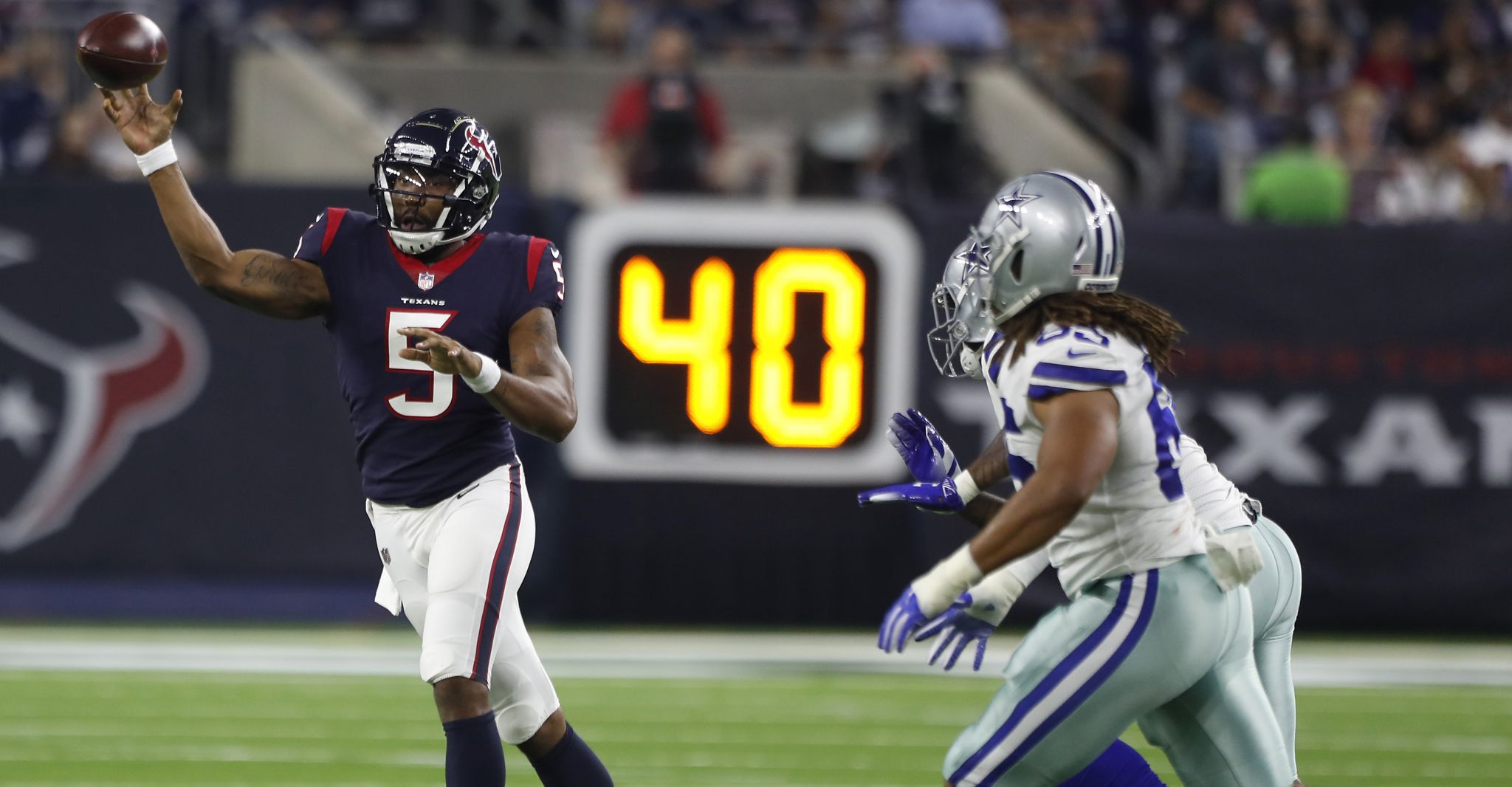 Backup QB Joe Webb shows mettle with Texans' makeshift offense