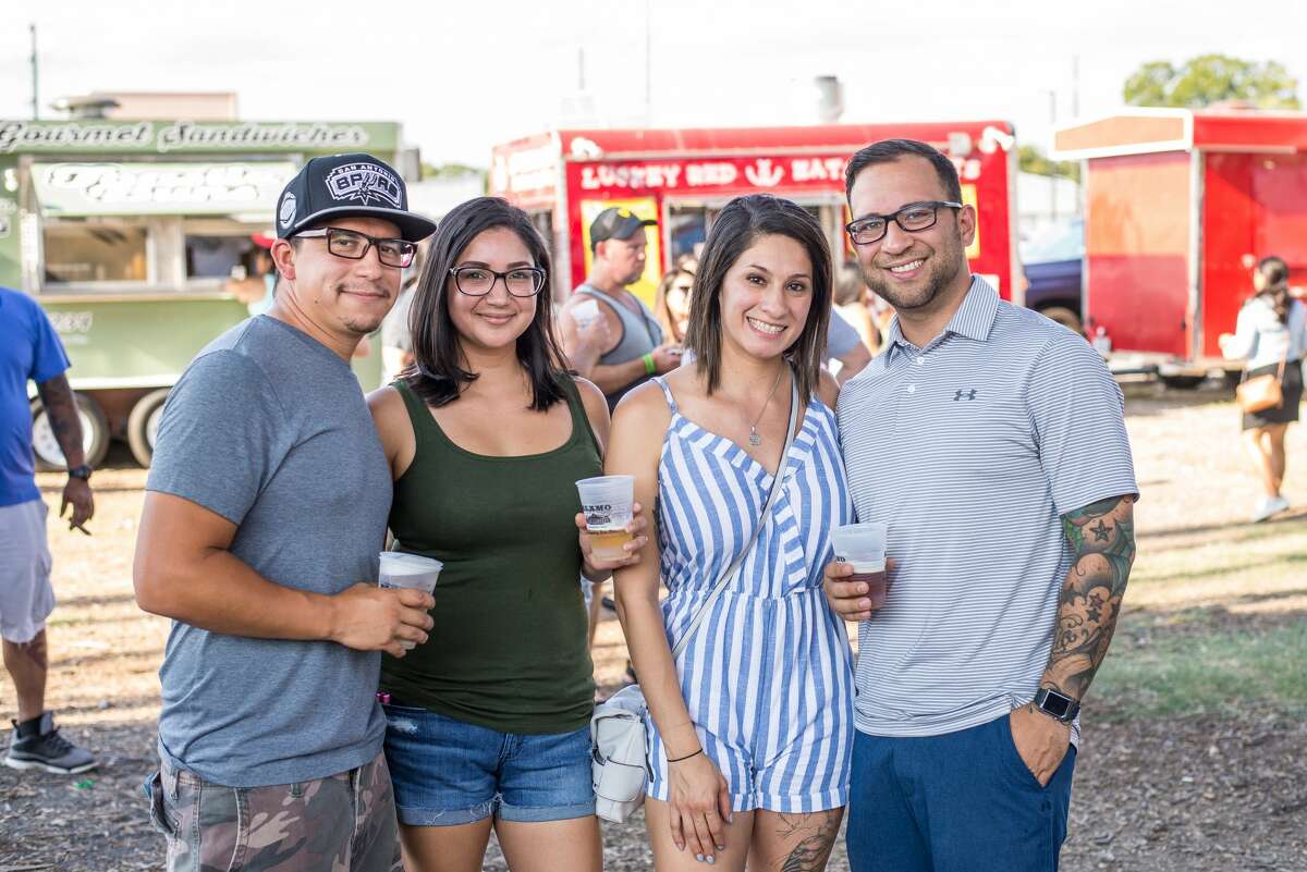 People gathered at the Alamo Beer Company to find the best michelada at Michelada Madness.