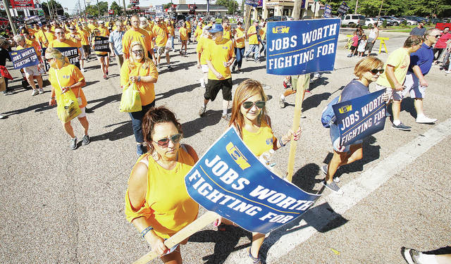 Large crowds celebrate Labor Day at Granite City parade