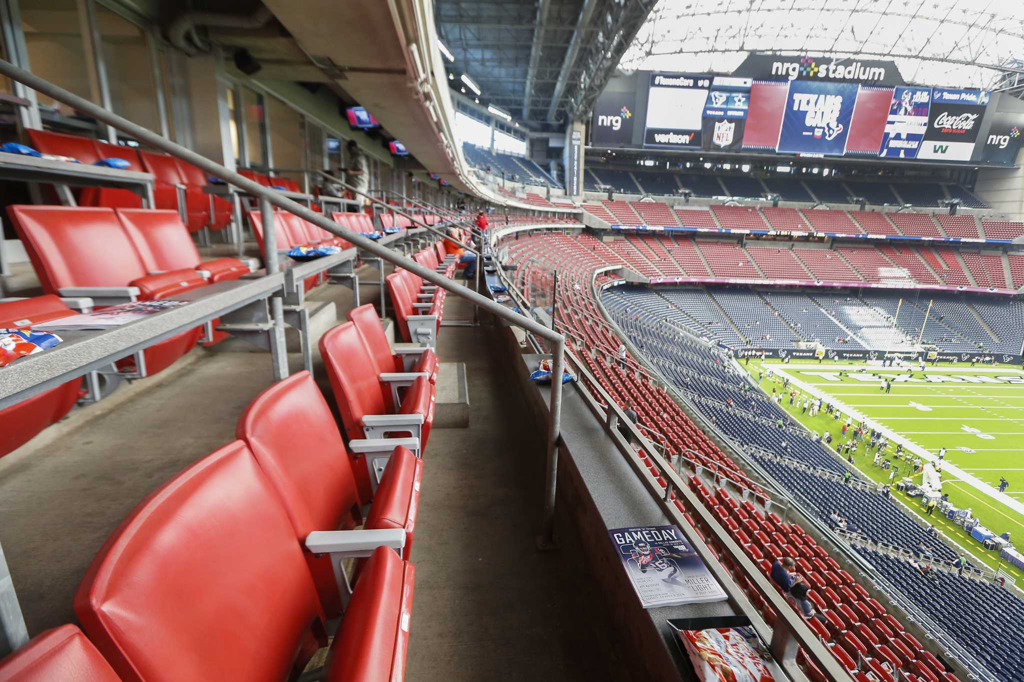 Houston Texans Luxury Suites Offer the Best View of the Game