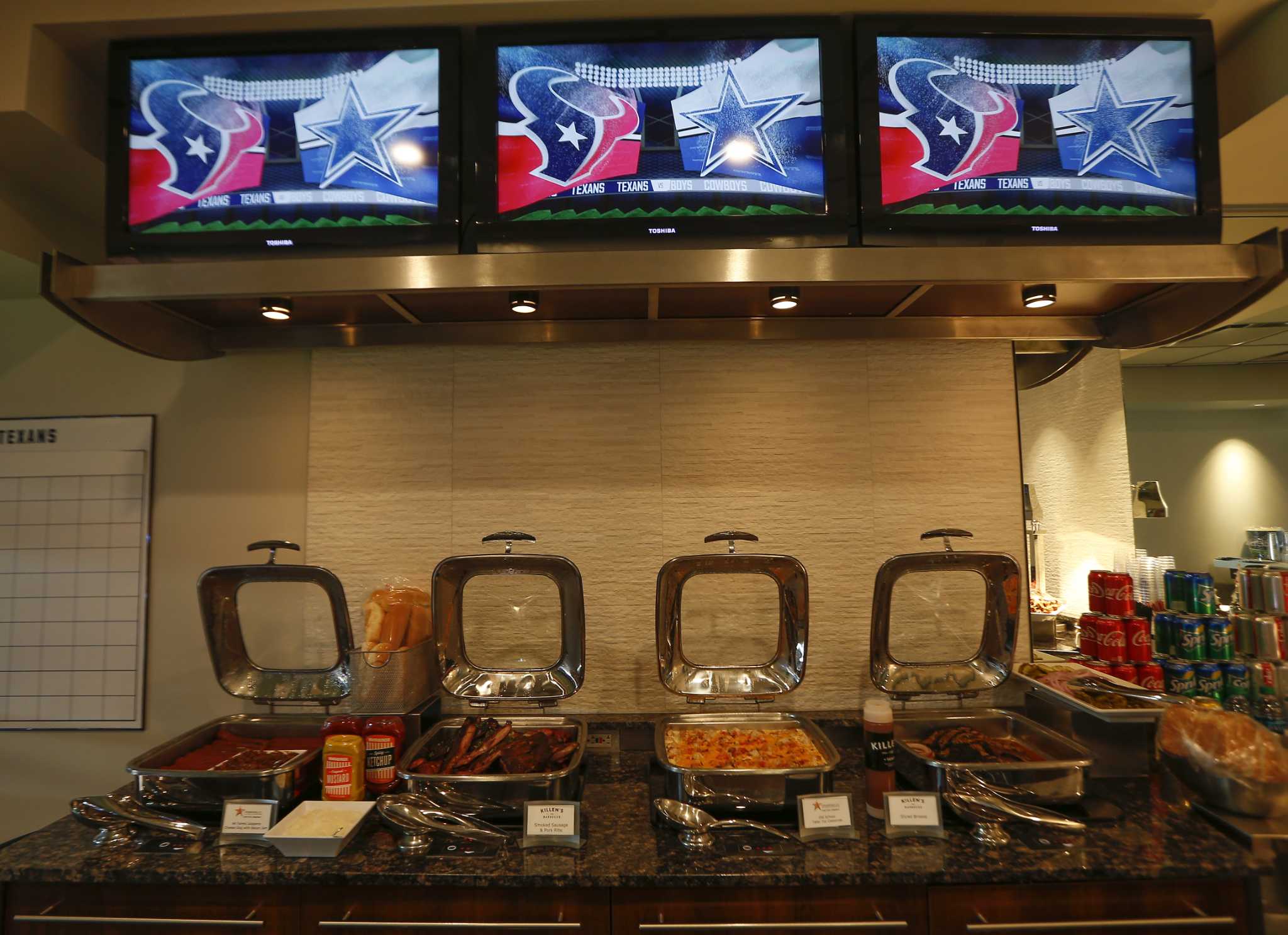 Houston Texans Luxury Suites Offer the Best View of the Game