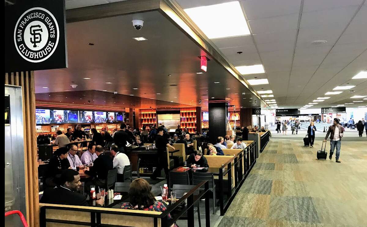The new San Francisco Giants Clubhouse on Terminal 3 at SFO is a Priority Pass partner