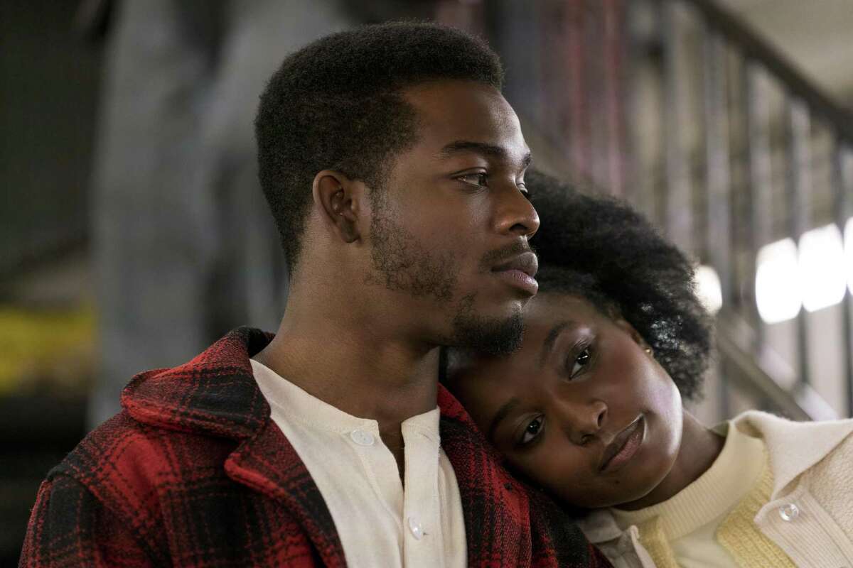 Stephan James, left, and KiKi Layne in a scene from “If Beale Street Could Talk,” in theaters on Nov. 30.