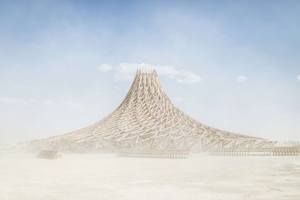 The Temple Where Burning Man's soul goes up in flames