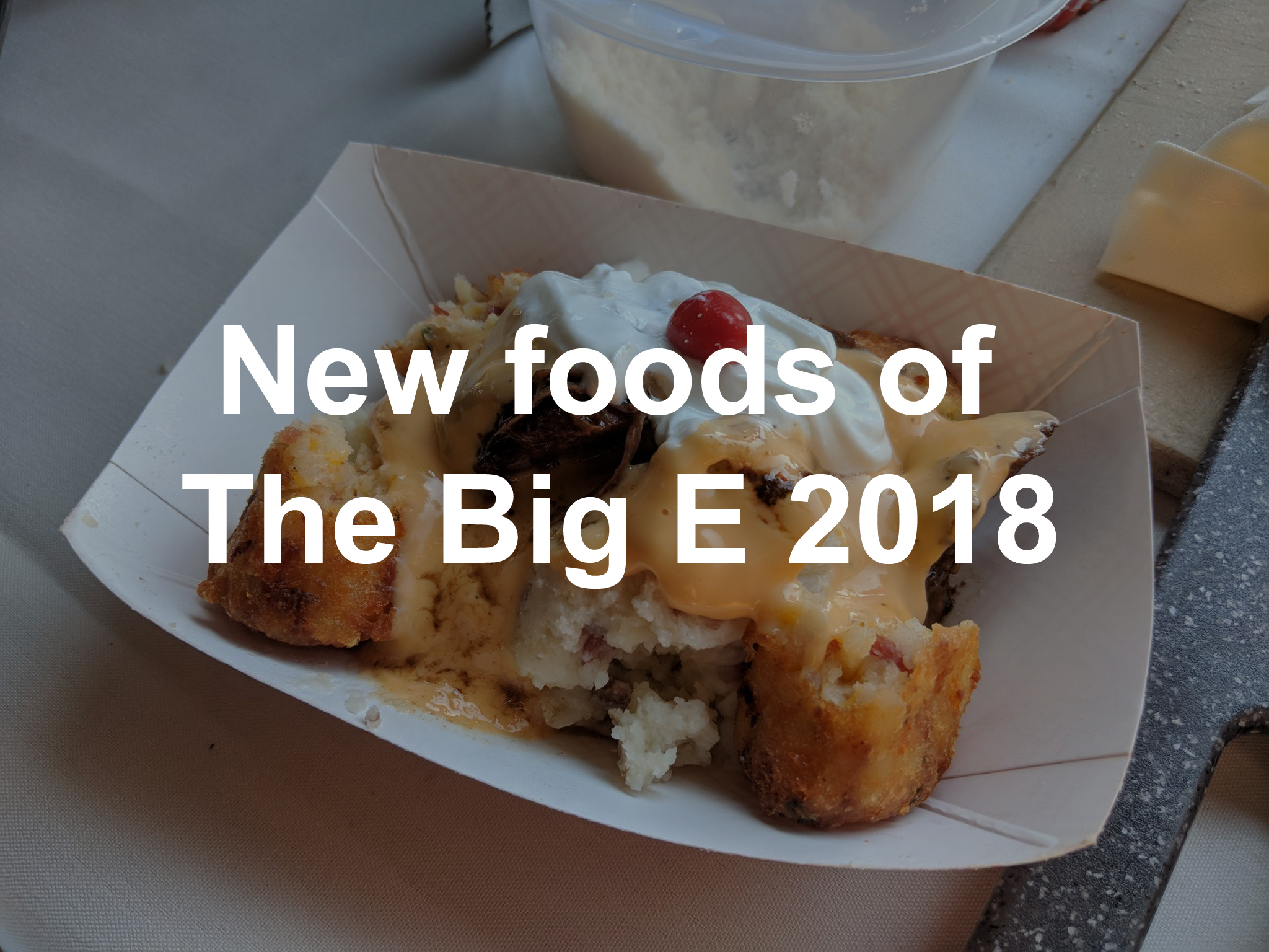 Big E reveals new foods for 2018