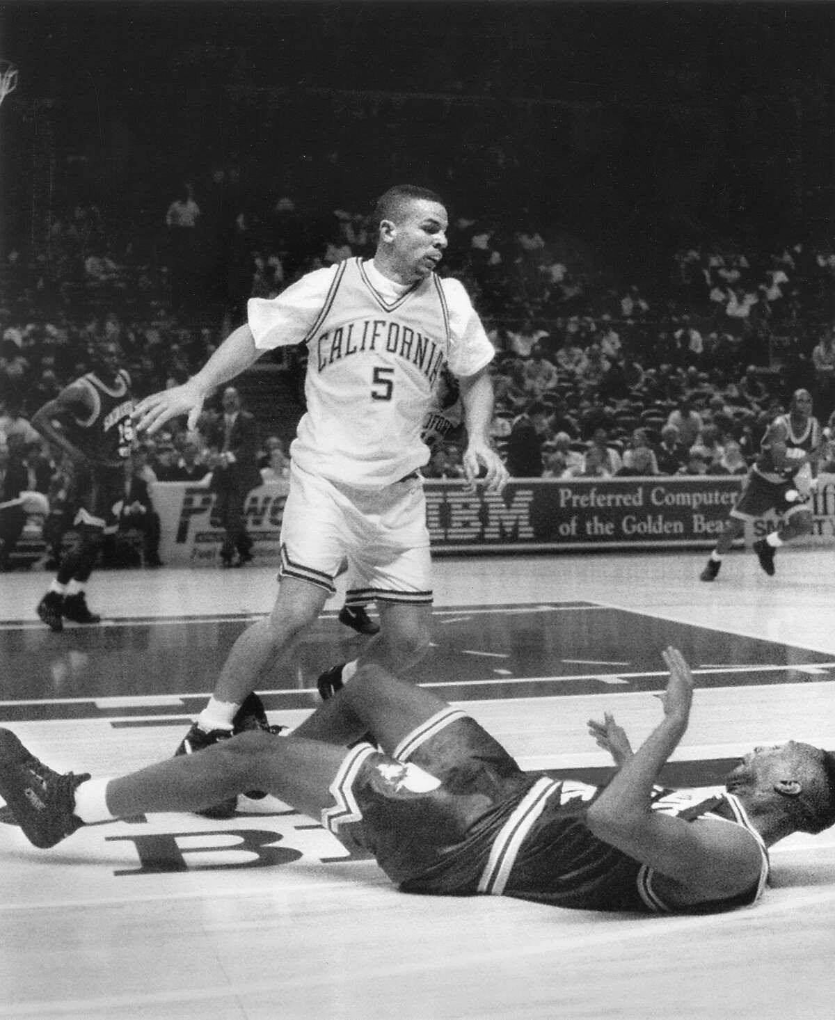 University of California basketball player Jason Kidd December 12, 1992.