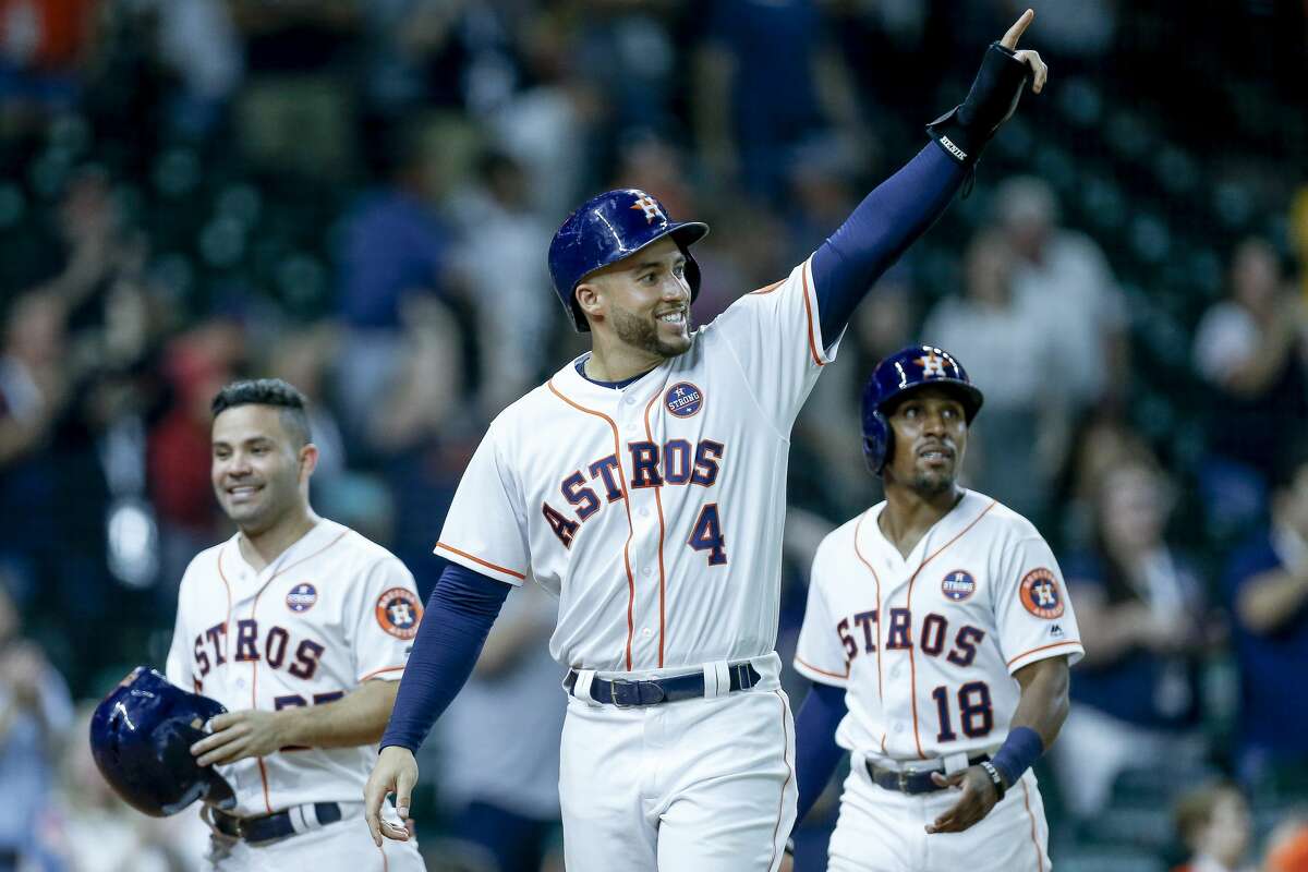 PHOTOS: Walk-up music for each Astros player this season Each Astros player has unique walk-up music played at Minute Maid Park whenever they step into the batter's box or make their way to the pitcher's mound. Go through the photos above to get a rundown of each Astros player's walk-up music this season ...