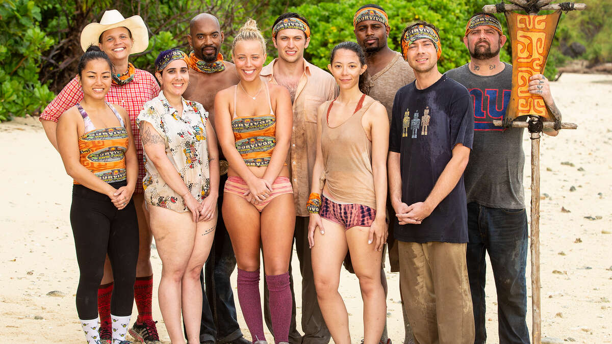 Watervliet resident Pat Cusack, far right, was part of the cast for the CBS show "Survivor: David vs. Goliath."