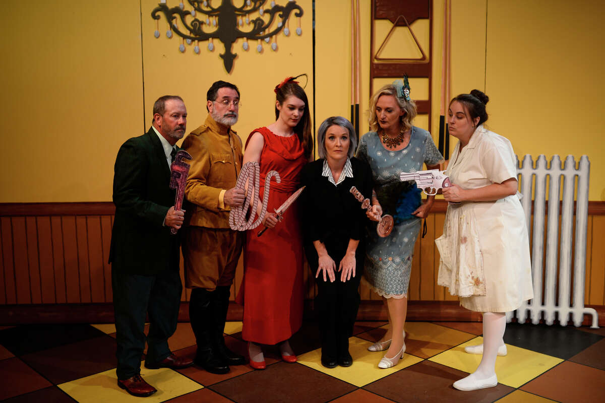 Scenes from "Clue" photographed Aug. 30, 2018, at Midland Community Theater. James Durbin/Reporter-Telegram