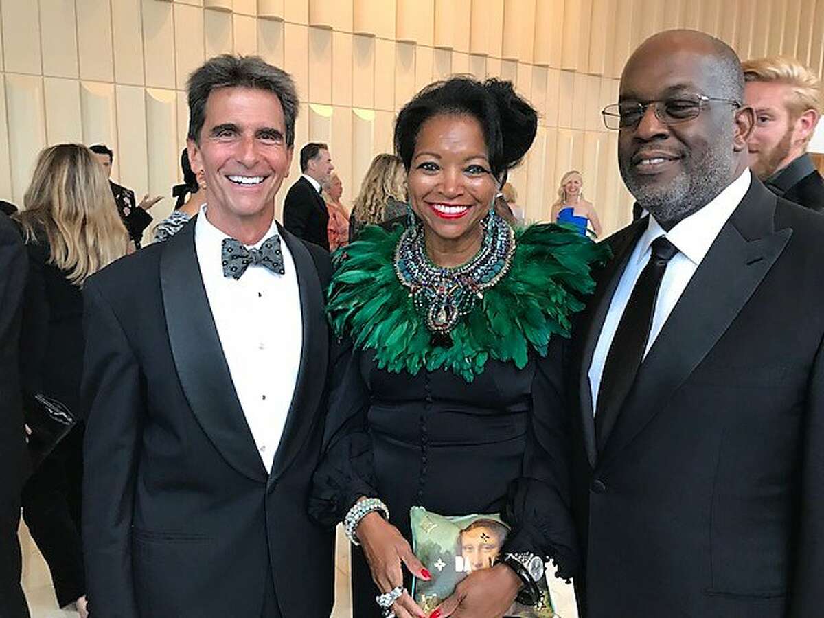 Mark Leno, Denise Bradley Tyson and Bernard Tyson at SF Symphony opening gala 2018