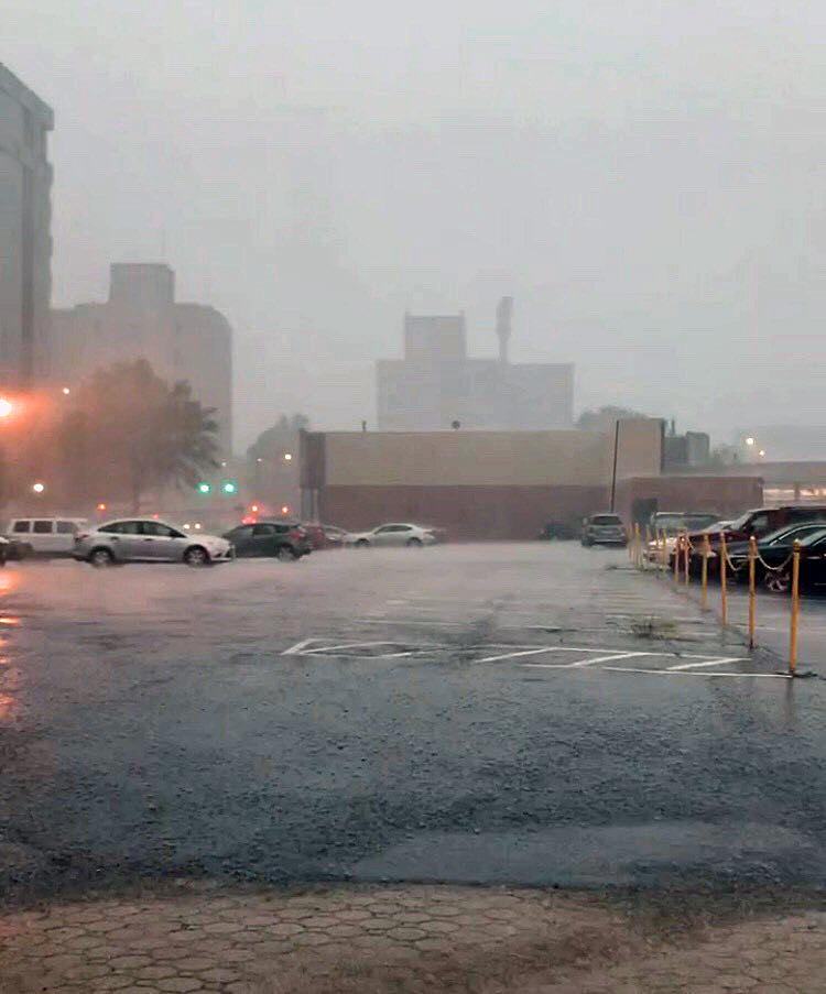 Flooded roadways, thousands without power after severe storms