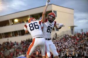 Broncos go to the air to subdue Stevens