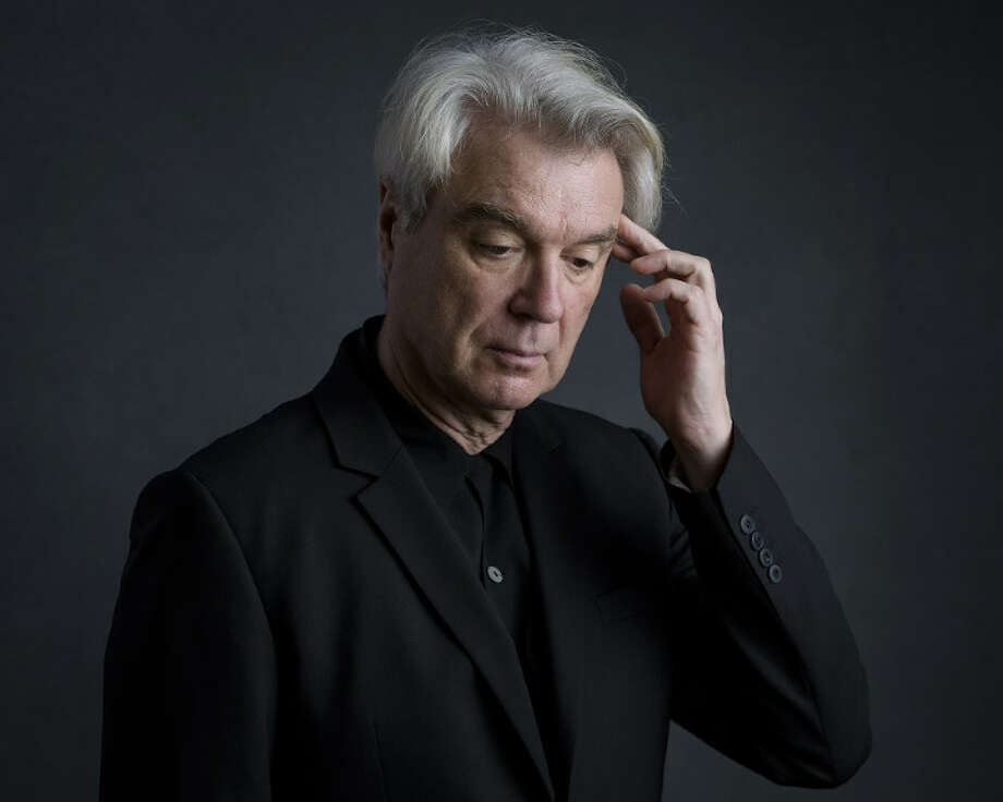 review: david byrne inspires dancing, thought at palace