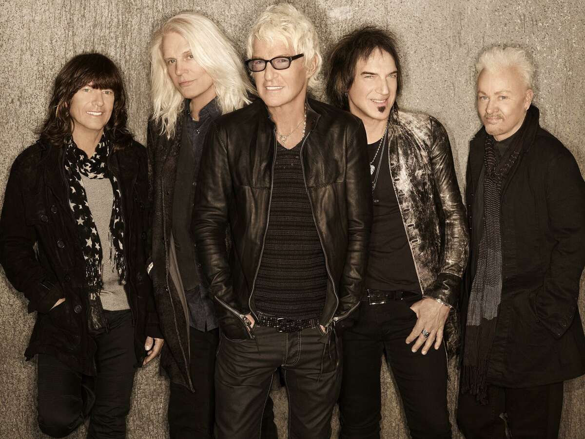 REO Speedwagon, Bryan Hitt, left, Bruce Hall, Kevin Cronin, Dave Amato and Neal Doughty, will perform at The Warner Theatre in Torrington on Sept. 20.