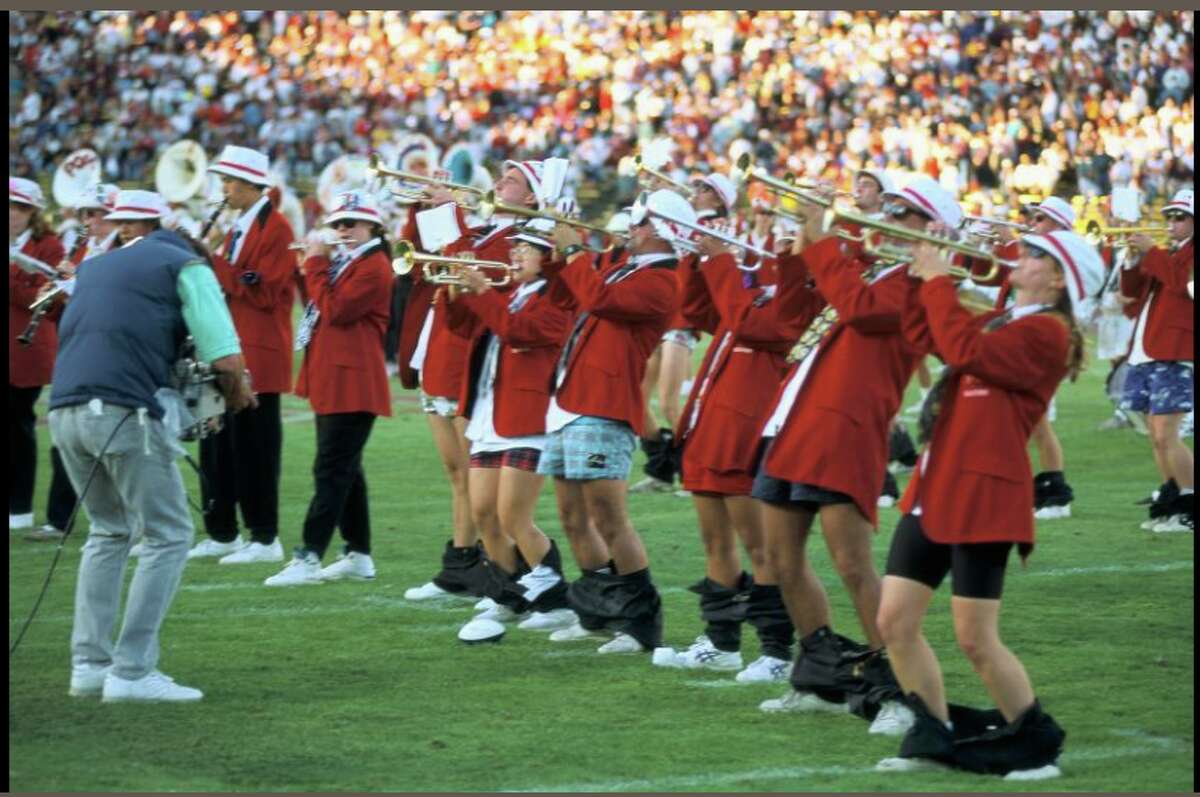 What made Stanford the most banned marching band in the country