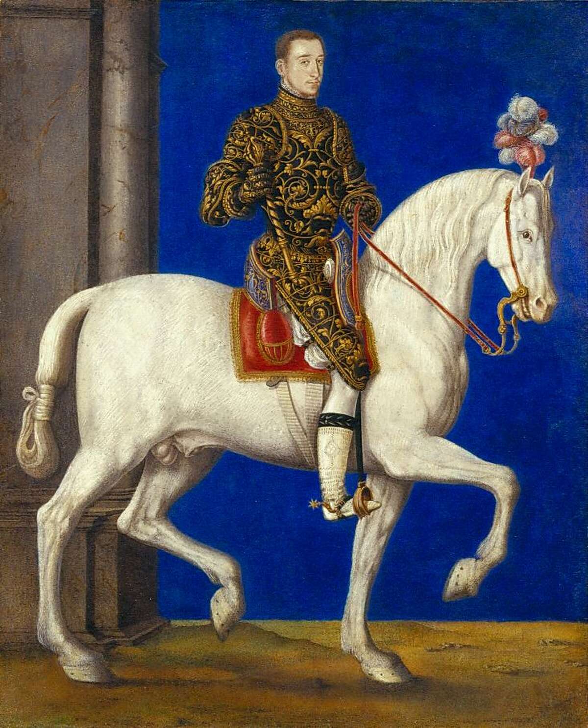 Конный портрет Франциска i Франсуа Клуэ 1540