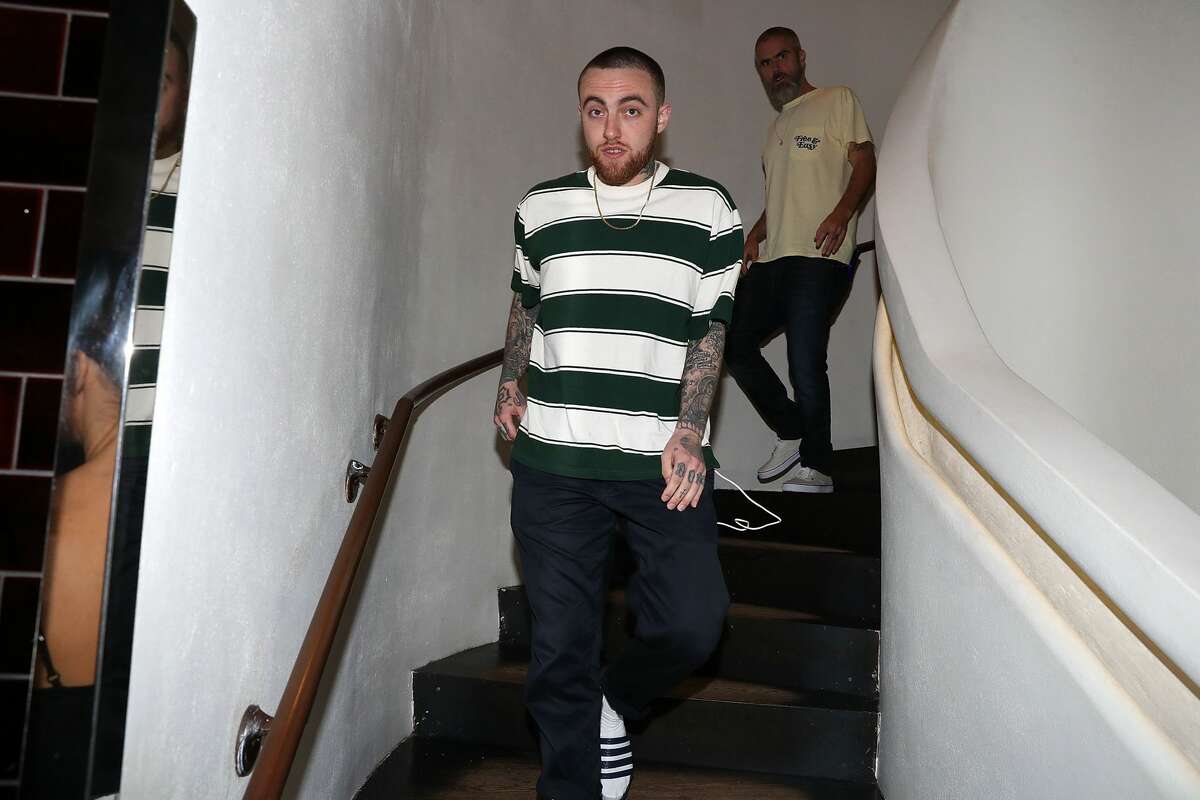 NEW YORK, NY - JULY 25: Mac Miller attends Mac Miller Album Listening at The Electric Room on July 25, 2018 in New York City. (Photo by Shareif Ziyadat/Getty Images)