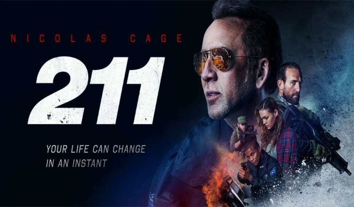 Poster for the Nicolas Cage film "211"