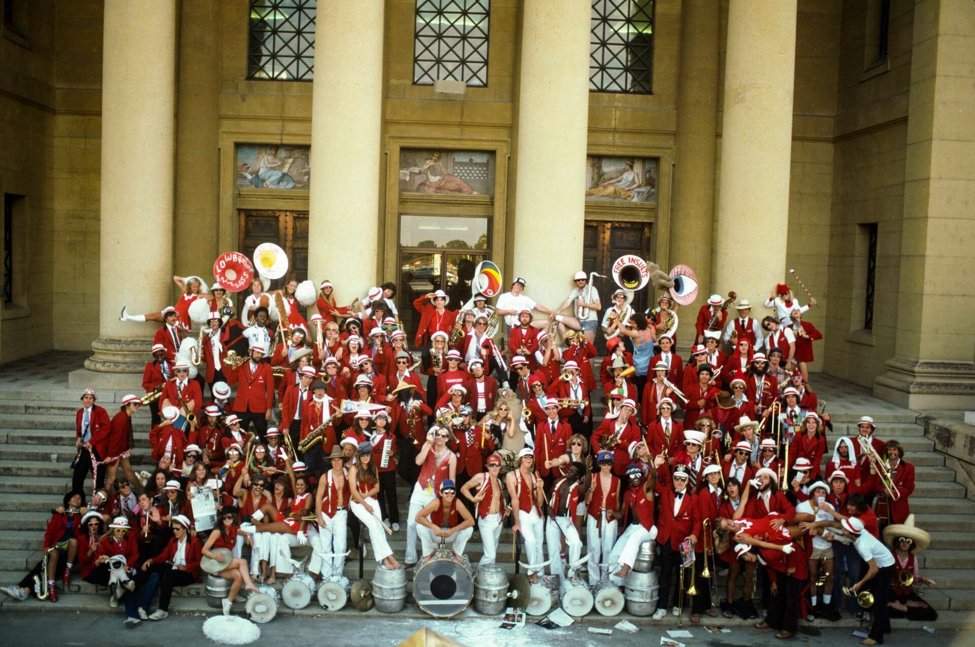 What made Stanford the most banned marching band in the country