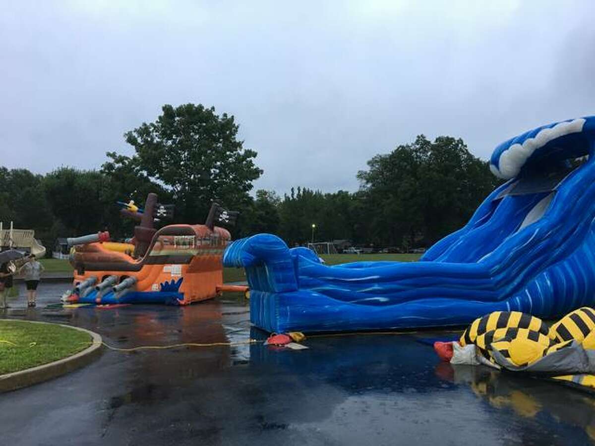 Indoors and out, the fun didn’t stop at St. Mary’s Fall Fest on Friday because of the persistent rain.