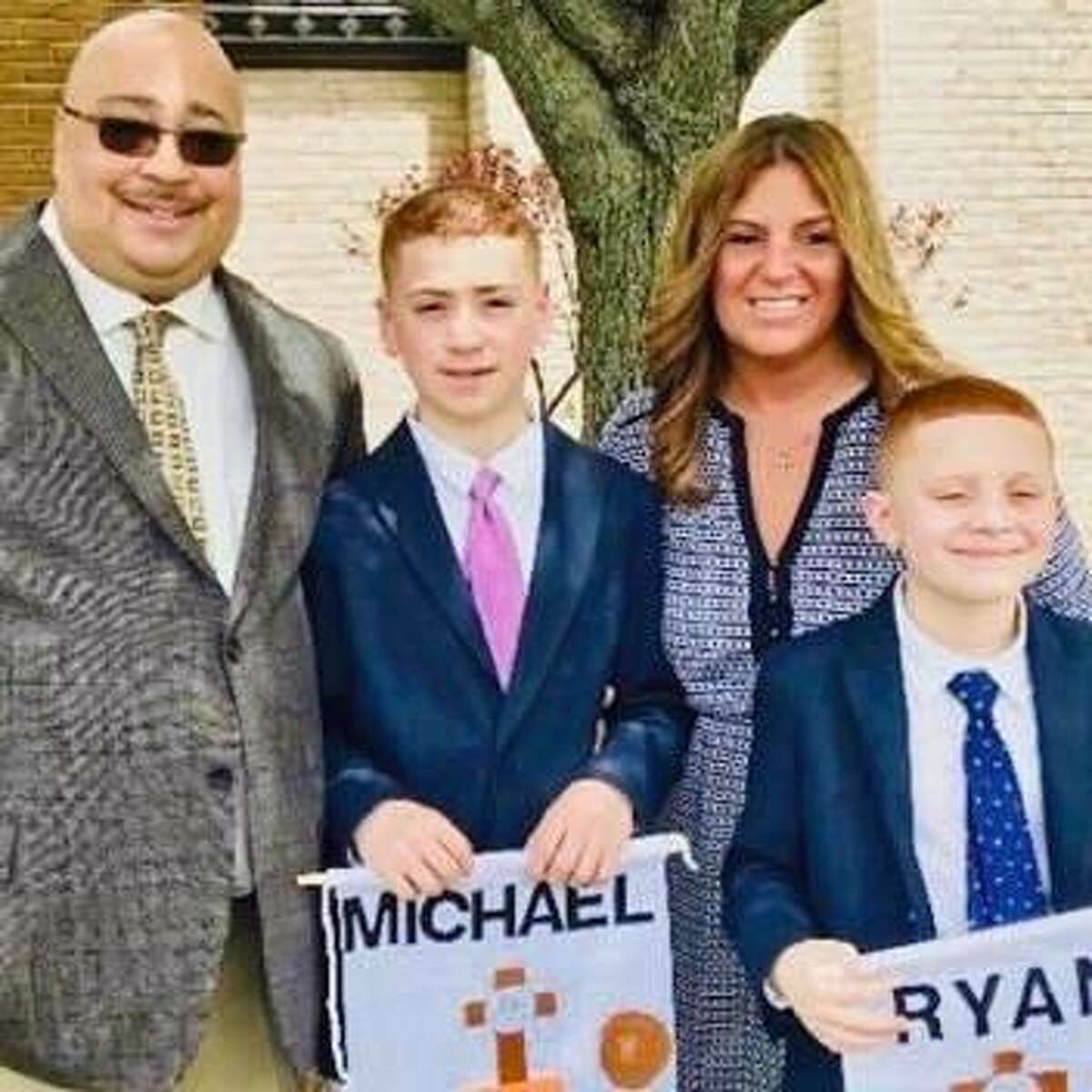 Officer Philip Roselle, who lives in Norwalk, Conn., with his wife and their two sons, ages 9 and 14, was shot in the arm during target practice on Sept. 5, 2017, at the firing range at Norwalk police headquarters. Roselle was rushed to the hospital after the shooting.